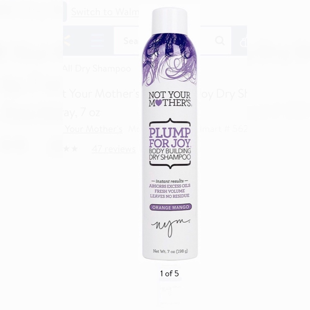 Not Your Mother’s Plump For Joy Dry Shampoo